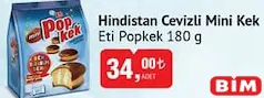 ETİ POPKEK HİNDİSTAN CEVİZLİ MİNİ KEK 180 G